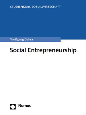 cover image of Social Entrepreneurship